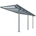 Canopia Aluminium Terrassenüberdachung Sierra Anthrazit 299x555x305 Cm - Palram