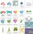 LifeDesign Weihnachtskarten Set 20 Postkarten Weihnachten – 20er DIN A6 Postkarten Set Karten Blanko Weihnachtskarten klein Grußkarten Weihnachten Karte Weihnachtspostkarten Set für Weihnachtsgrüße