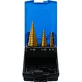 BGS Stufenbohrer-Satz | titannitriert | Ø 4 - 30 mm | 3-tlg.