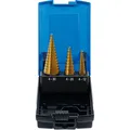 BGS Stufenbohrer-Satz (10 mm, 11 mm, 12 mm, 14 mm, 16 mm, 18 mm, 20 mm, 22 mm, 24 mm, 26 mm, 28 cm, 30 mm, 4 mm, 5 mm, 7 mm, 8 mm, 9 mm) (1624)