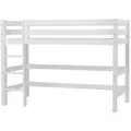 Hoppekids Hochbett  ECO Luxury ¦ weiß ¦ Maße (cm): B: 104 H: 150