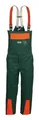 Forest Jack Schnittschutzlatzhose Des.A, Cl.1,62, grün/orange - 8-6612/62