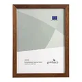 goldbuch 90 0594 Bilderrahmen Skandi 15x20 cm, Einzelrahmen aus Echt Holz, Portraitrahmen zum Stellen, Holzrahmen mit Wandhalterung, Foto Rahmen, Frame braun