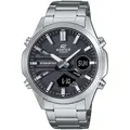 Uhr, Edifice, Silber\Anthrazit - Silber/Schwarz