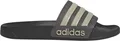 Adidas Adilette Shower Slide Badelatschen Badeschlappen Sandale grau/schwarz JI4761, Schuhgröße:39 EU