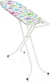 Leifheit Bügeltisch Fashion S 72576 | 110x30 cm | höhenverstellbar | Streckmetall | platzsparend | Weiß/Rosa