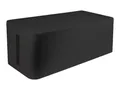 Logilink Kabelbox groß, schwarz, 400x160x135mm
