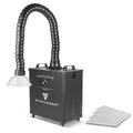 STAHLWERK Rauchabsaugung – 300 Watt starke Absauganlage FE-300 ST mit 3-fach-Filter, sicherer Rauchabsorber und Rauchabzug, Schweißrauch- und Lötabsaugung zur Filterung von Rauch, Gasen und Dämpfen