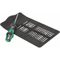 Wera Schraubendreher Kraftform Kompakt Turbo 1,Set, Getriebe-Schraubendreher, Kreuz, Torx, 19-teilig