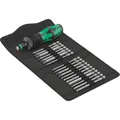 Wera Kompakt Turbo 1 05057482001 Bit-Set 18teilig 1/4 (6.3 mm) inkl. Bithalter-Schraubendreher, inkl. Drehmoment-Adapter, Schnellwechselfutter, zuschaltbares