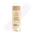 Suntribe Mineralischer Bio-Sonnenstift mit Zink LSF 50/30 g, Original Weiß - 100% Natürlich, Riffsicher, Mineralischer UV-Filter - Sehr Wasserfest, Zero Waste - Gewinner Beauty Shortlist Awards