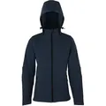 HRM Women's Hooded Soft-Shell Jacket - navy - L