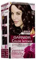 Garnier Color Intense, 4.15 Schokobraun/Dauerhafte Intensive Creme Coloration für permanente Haarfarbe (mit Perlmutt und Traubenkernöl)