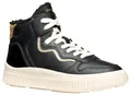 Geox JUNIOR J LAQUINNY Girl Sneakers Black/Platinum 30_EU