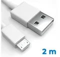 Justcom Asus ZenFone Max M1 USB-Kabel, Micro-USB, USB-A (200 cm), Schnellladekabel, Datenkabel, Handy, Tablet