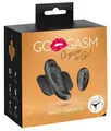 GoGasm Panty Vibrator Wasserdicht Silikon, PU, ABS Vagina Damen Schwarz