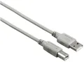 Hama USB 2.0 Verbindungskabel (5m) (grau) Verbindungskabel