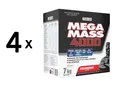 4 x Weider Mega Mass 4000 (7000g) Strawberry (19,64 EUR/kg)