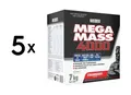 5 x Weider Mega Mass 4000 (7000g) Strawberry (18,86 EUR/kg)