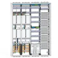 Hager Zählerschrank 3 Zähler TSG Verteiler mit APZ und Multimedia-Feld 1400 m...
