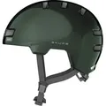ABUS Stadthelm Skurb - Robuster Fahrradhelm für den Alltag, beim Skaten, BMX-Fahren oder Longboarden - Grün, Größe S (52-56 cm) - Grün