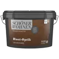 SCHÖNER WOHNEN FARBE Dispersionsfarbe "Trendstruktur", rostfarben, Rost-Optik - rot