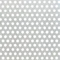 Alberts Lochblech, Aluminium, silber eloxiert, 250 x 500 x 0,8 mm