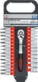 BGS Steckschlüsselsatz 27x 1/4" Nüsse 4-13 mm Knarre Bits Schlitz Torx