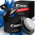 Take Hair Bartfärbemittel I 100% wasserfest I 4g Bartpuder für einen volleren Bart, Bartfärbemittel I Grauabdeckung I Bartverdicker zum Bart färben (Bartpuder Dunkelbraun)