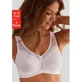 petite fleur Entlastungs-BH (Packung, 2 Stück) ohne Bügel mit leicht wattierten Trägern, Basic Dessous schwarz 85