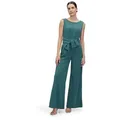 Vera Mont Overall Damen mit weitem Bein (1-tlg) Bunddetail grün M (38)