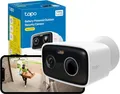 Tapo C400 Außenkamera Akku | Überwachungskamera aussen mit 1080p-HD-Video, WLAN, Nachtsicht, witterungsbeständig, microSD-Karte bis zu 512 GB, Zwei-Wege-Audio