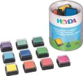 Heyda 204888470 StempelkissenSet Rainbow 10St sort