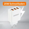 USB Schnell Ladegerät Mehrfach 4 Fach Port Netzteil Adapter Handy Tablet 3.0 20W