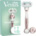 Gillette Venus Rasierer Deluxe Smooth Sensitive Rosegold