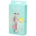 Gillette Venus Pro Smooth Sensitive Rasierer mit 5 Klingen + 1 Ersatzklingenpackung