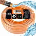 NEO TOOLS NEO ECONOMIC Gartenschlauch - 4-lagig, 20m, 1/2", 20bar, orange, 15-800