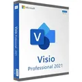 Microsoft Visio 2021 Professional - 64-Bit Retail Multi