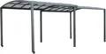 Tepro Pavillon Chicago 290 x 302-560 cm anthrazit Gartenzelt Gartenpavillon