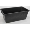 Bau Mörtelkasten 90 L Schwarz Pflanz Tuppen Wanne Zement Maurer Beton Zement PVC