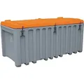 Werkzeugbox B1700xT840xH800mm PE grau/orange 750l