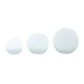 Lindby 3er Set LED Solarleuchte Lago (spritzwassergeschützt (Modern) in Weiß (3 flammig,) - Dekorationsleuchte Solarlampe