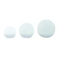 Lindby Kugelleuchte Gartenlampe Solarleuchte RGBW Set weiß Kunststoff Erdspieß