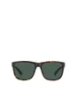 Polaroid Unisex PLD 2155/S Sunglasses, Matte Havana/Green, 57