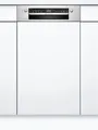 Bosch Serie 2, Teilintegrierter Geschirrspüler, 45 cm, Edelstahl, SPI2IKS10E