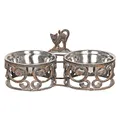 Clayre & Eef 6Y3486 Tier Fressnapf Ca. 35 x 16 x 15 cm