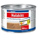 Baufan Spachtelmasse 101001, Holzkitt, hellbraun, für Holz, Innen- & Außenbereich, 200g