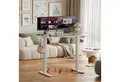 Claiks Schreibtisch Höhenverstellbar elektrischer Schreibtisch (1-St), 120x60 cm, weiß
