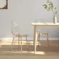 Esszimmerstühle 2 Stk. Transparent Pet - Vidaxl