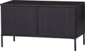 WOOOD Sideboard New Gravure, TV-Kommode, Breite 100 cm oder 150 cm, Kommode Höhe 56 cm, mit grafischen Relieftüren, viel Stauraum